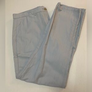 Women’s Blended Linen Size 14 GAP Soft Blue Trousers